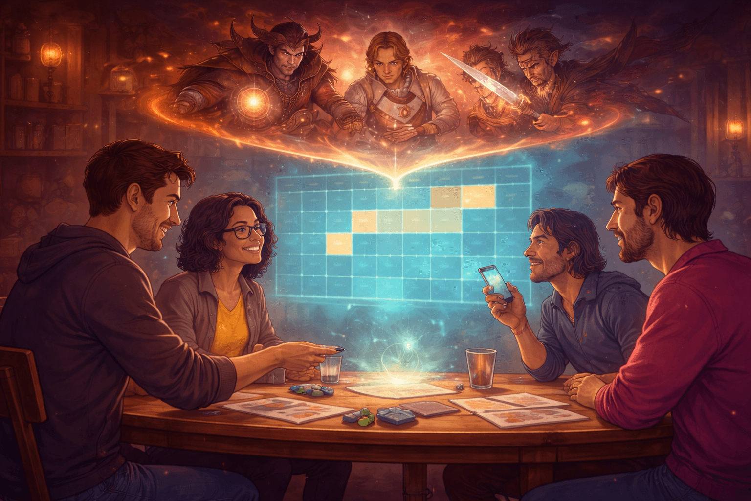 A party deciding on the final time window